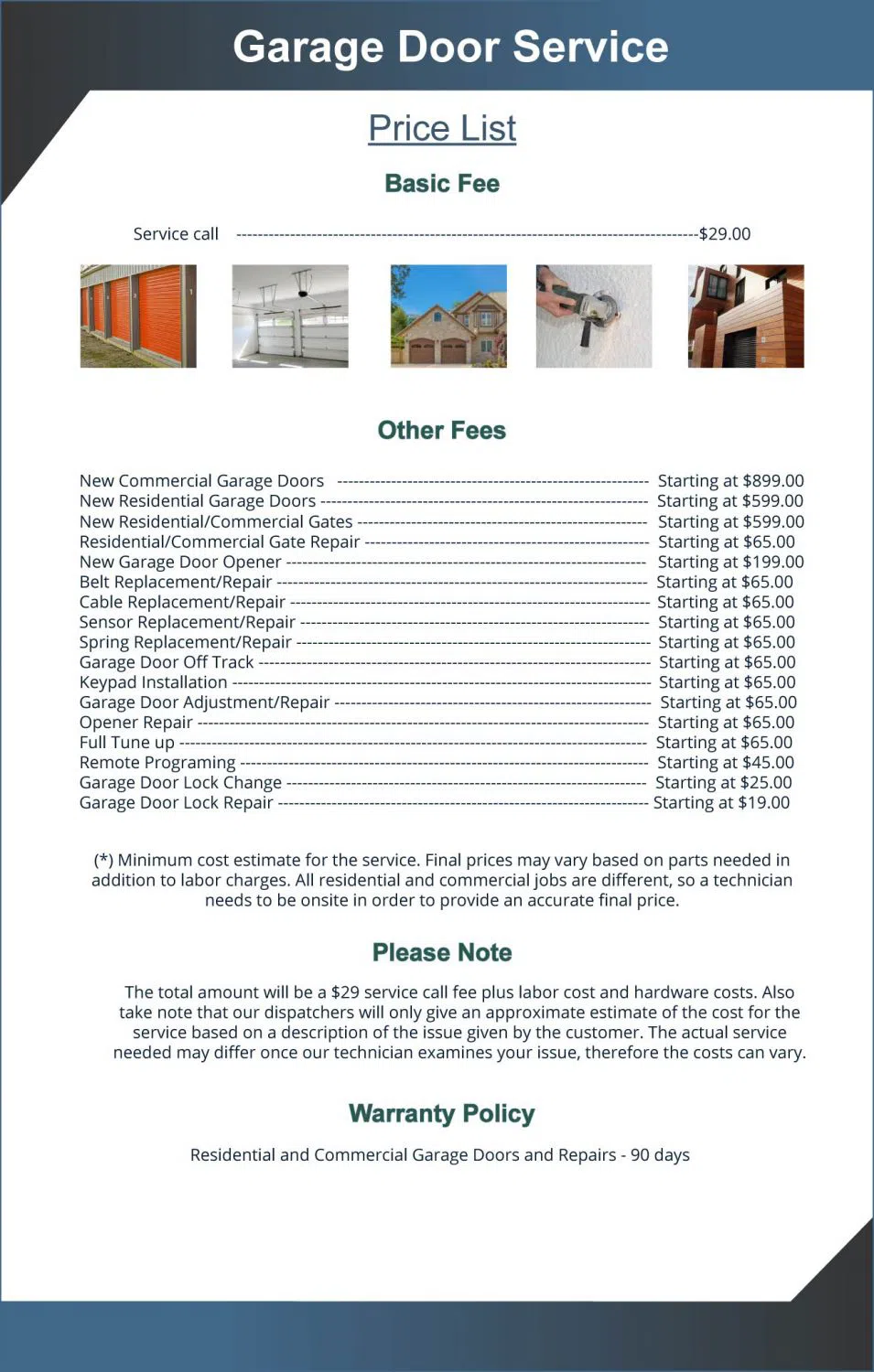 Golden Garage Door Service Aberdeen, MD 410-775-8873